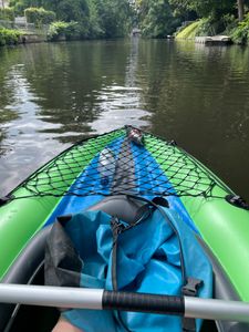 Intex- Boot Kajak Schlauchboot Challenger K1 Set, bis 100kg - grün,  68305NP Kunden-Foto 3