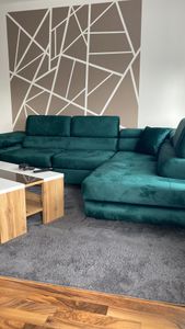 Masseno Ecksofa SELVA L-S mit Schlaffunktion L-Form, Sofa mit Bettkasten, Wohnzimmersofa, Couch, Soffa, Bettsofa, Couchgarnitur- Braun, MONOLITH 29 Kunden-Foto 7