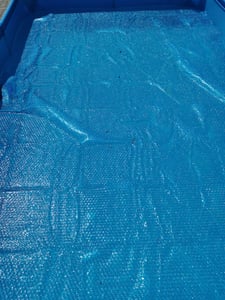 Pool Solarfolie SUN 300 x 200 cm Solarplane Solarabdeckplane Abdeckung Poolabdeckung Plane Kunden-Foto 1
