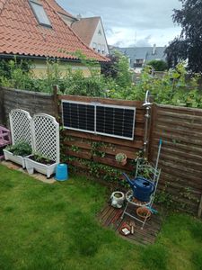 Balkonkraftwerk 200Watt 12Volt Mono Solarpanel Photovoltaik Solaranlage Solar Set Solarmodul für Wohnmobil/Haus/Balkon Kunden-Foto 2