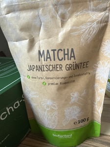 Matchapulver 100 g I ohne Zusätze - 100 % natürlich I premium Japan Matcha Tee I Grünteepulver von bioKontor Kunden-Foto 4