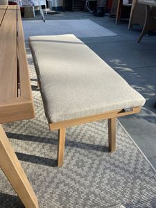 Garden Impressions Decala Sportbank - aluminium hell Teaklook - desert sand Kunden-Foto 1