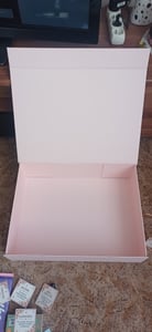 Magnetická krabička růžová 440 x 320 x 120 mm (vnější rozměry) A3 Fotografie od zákazníka č. 1