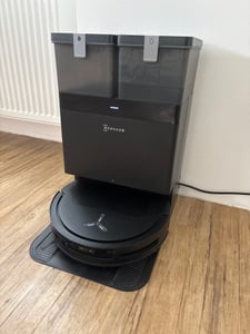 Ecovacs Deebot T50 Pro Omni Gen 2, zonder stofzak, zwart, rond, met stofzak, oplaadbaar, met reinigingsfunctie, 63 dB Klantenfoto 1