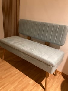 Skye Decor, Lavica - Vanessa (atlantická borovica + zelená) Fotografia od zákazníka č. 1