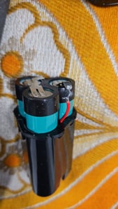 Mini Winkelschleifer, Akku-Winkelschleifer, 12V Kabelloses Elektrisches Trennschleifer, mit 2 × 1300Mah Batterien, 10 Schleifscheiben Kunden-Foto 1
