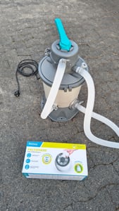 Sandfiltration für Schwimmbäder Kunden-Foto 1