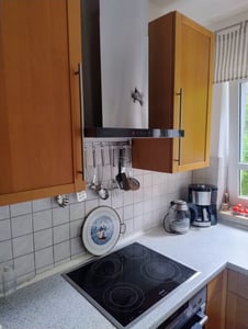 LEVIVO A+++ Dunstabzugshaube 60cm Umluft & Abluft mit 750 m³/h Luftleistung, Abzugshaube mit 2 Aktivkohlefiltern, 2 Fettfiltern, 3 Stufen & Booster Kunden-Foto 2