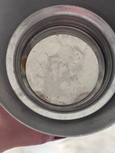 Wasserkaraffe aus Glas, 1 Liter mit praktischem Ausgießer Kunden-Foto 1