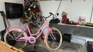 Actionbikes Kinderfahrrad Retrostar 24 Zoll | Kinder Fahrrad - V-Brake Bremsen - Kettenschutz - Fahrradständer - Kinderrad - 8-12 Jahre (Rosa) Kunden-Foto 1