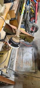 Spoel voor de draad van een heggenschaar Stihl FS 100, 106, 106, 108, 110, 111, 120, 130, 131 / 40028202302 Klantenfoto 1