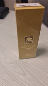 Clinique Aromatics Elixir, Ženy, 10 ml, Nádoba na jedno použitie, Kosatec, Pačuli, Ruže, Vetiver leaf, Drevo, Ylang-ylang, Wood,Bulgarian Rose, Patchouli, Iris, Ylang Ylang, Vetiver, and Chamomile, Sprej Fotografia od zákazníka č. 3