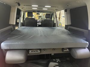 Autobett Schlafauflage VW, T4, T5, T6, Bus, Multivan, California Beach Kunden-Foto 2