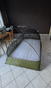 Pop-up Moskitonetz-Zelt ENERO CAMP 190x120x95 cm – Selbstaufbauend – Insektenschutz-Zelt für Camping & Outdoor Kunden-Foto 1