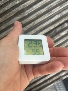 3 Stück Thermometer für Innenräume, Raumthermometer Digital Innen, LCD Intelligentes Hygrometer Kunden-Foto 1