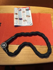 Serea Kettenschloss Bold ART2** 125/8 Schwarz Kunden-Foto 1