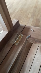 riess-ambiente Wetterfester Beistelltisch EMPIRE TEAK 50cm Massivholz klappbar Klapptisch Tisch Gartentisch Kunden-Foto 7
