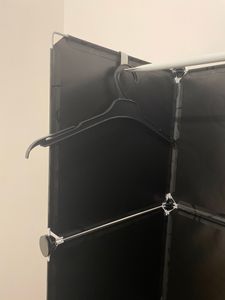 Modularer Kleiderschrank, Bücherregal, Garderobe, 12X Schuhschrank Kunden-Foto 2