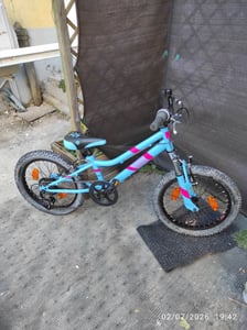 Galano GA20 Kinderfahrrad 18 Zoll ab 5 Jahre 115 - 130 cm Mädchen Jungen Fahrrad Mountainbike schwarz/grau Kunden-Foto 2