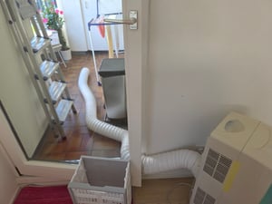 Abluftschlauch PVC flexibel Ø 150 mm, 3 m z.B. für Klimaanlagen, Wäschetrockner, Abzugshaube Kunden-Foto 1