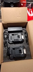 Akumulatorowy klucz udarowy 1/2 cala Bezszczotkowy elektryczny klucz udarowy z regulacją momentu obrotowego 1200 Nm i 2x baterią litową Zdjęcie produktu od klienta nr 2