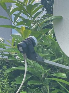 DUR-line +Ultra Twin LNB - 2 Teilnehmer weiß - mit LTE-Filter [ Test  *] 2-Fach, digital mit Wetterschutz, Full HD, 4K, Kunden-Foto 1