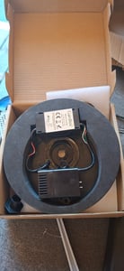 GARDLOV 23227 Schwimmender Solar-RGB-LED-Brunnen 180L/h Kunden-Foto 4