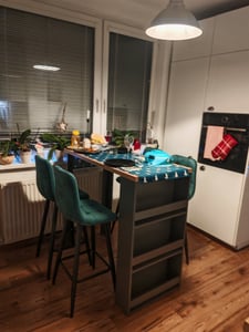 Stół barowy Vicco  Biały 57 x 117 cm, Model 31360 Zdjęcie produktu od klienta nr 1