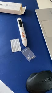 Muttermal Entfernen, Warzen Entfernen Stift mit 9 Stärke Elektrisch Entfernung Stift für Muttermale, Warzen, Altersflecken auf Gesicht, Hand, Körper Kunden-Foto 2