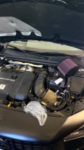 K&N E-0638 Hochleistungsluftfilter passend für MERCEDES-BENZ CLA Coupe (C118) Langzeitfilter Rund Kunden-Foto 1