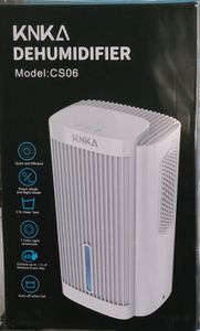7MAGIC Luftentfeuchter 2800ML, Luftentfeuchter Elektrisch, 7 Farbiges Licht, Tragbar, Ultra Leise, Luftentfeuchter für Schlafzimmer, Schwarz und Weiß Kunden-Foto 10