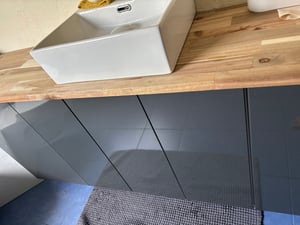 Hängeschrank Vicco Fame-Line Anthrazit Hochglanz 60 cm, Model 33524 Kunden-Foto 1