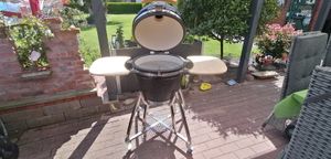 BUSCHBECK Kamado Grill schwarz, mit Extra Zubehör, Maße L72 x B130 x H121 cm schwarz Kunden-Foto 2