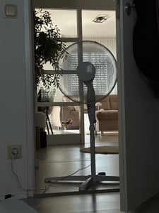 Ito WLSF-4043: 40cm stojanový oscilační ventilátor Fotografie od zákazníka č. 6