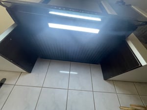 KB ELEMENTS Dunstabzugshaube unterbau 60cm, Unterbauhaube 60 cm, 650 m³/h, Touch- und Gestensteuerung, Doppelter motor, Abluft, Umluft Kunden-Foto 2