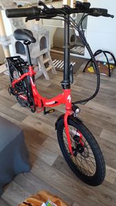 20" E-Bike 155–195 cm 36 V 20 Ah 110–130 km IPX5 7-Gang – StVZO-konform mit legaler Schiebehilfe (6 km/h) – Grün Kunden-Foto 6