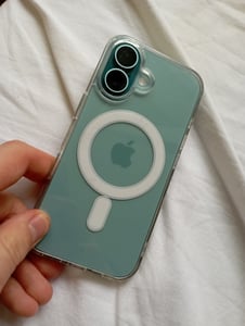 Hülle für Apple iPhone 13 PRO Case Magsafe kompatibel Silikon Schutzhülle Clear Transparent Kunden-Foto 1
