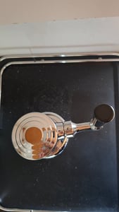 Dávkovač piva s jedním kohoutkem Draft Beer Tower Jeden kohoutek z nerezové oceli Homebrew Silver Draft Beer Tower Fotografie od zákazníka č. 1