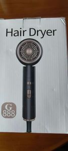 KUGI Haartrockner Föhn Ionen,klappbar,mit 3 Stylingdüse, 2500W, 6-Betriebsarten,Schnelltrocknen,Reiseföhn Hairdryer Kunden-Foto 1