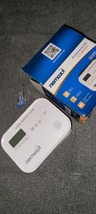 NEMAXX® M10 Mini CO-Warnmelder / Kohlenmonoxidmelder – 85 dB, elektrochemischer Sensor, integrierte Batterie, 10 Jahre, Test/Silence, EN 50291-1 Kunden-Foto 1