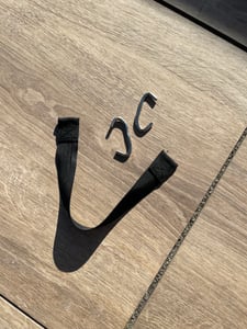 2 Stück Hängematte Befestigung,Baumschaukelgurt Schaukel Aufhängung,Nylon Tragbares Schaukel Kit Reißfestem Aufhängung Hanging Gurt mit 2 Karabinern und 2 D-Ringen für Schaukel Hängesessel Kunden-Foto 1