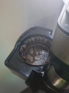 Für BEEM Universal KorbKaffeefilter 100 Stück,10 Tassen Papierfilter 80/200mm, Kaffeefiltern für Kaffeemaschinen, Kaffee Zubehör, Ungebleicht Kunden-Foto 3
