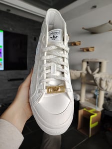 Adidas - Lace Jewel Deluxe - Blauw Kunden-Foto 1