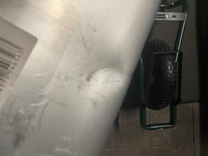 MIDORI® Schubkarre 100 Liter 210kg Luftreifen Bauschubkarre Gartenschubkarre verzinkt mit Stahlfelge Kunden-Foto 4