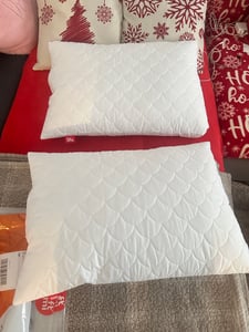 SOFTIMI - Kissen - Kopfkissen - 2er Set - 50x80 cm - Bettkissen - Mikrofaser Schlafkissen - für Allergiker geeignet Kunden-Foto 1
