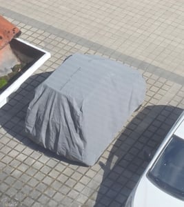 Vollgarage passend für Smart Fortwo 42 Cabrio A 451 Cabriolet 2-türer 01.07-12.15 Kunden-Foto 2