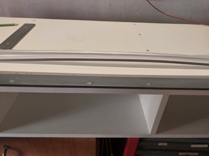 MasterLED U-Profil Aluminium 2m – LED Leiste Aufbauprofil mit Milchabdeckung – Inkl. Endkappen & Halterung Kunden-Foto 1