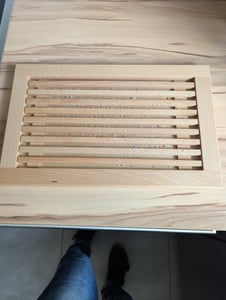 TOPANBIETER 999 Backbrett Linde 60x40 cm Nudelbrett Schneidebrett Kunden-Foto 1