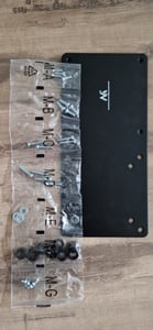 Adattatore VESA estensione 75x75 100x100 supporto a parete per computer PC fino a 3kg Foto del cliente 1