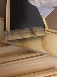 VidaXL 4015782, Schwarz, Pinienwald, Kunststoff, Holz, Schwarz, 340 mm, 390 mm, 655 mm Kunden-Foto 3